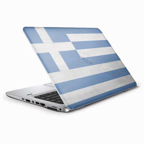 Greece Flag Distressed HP Elitebook Skin